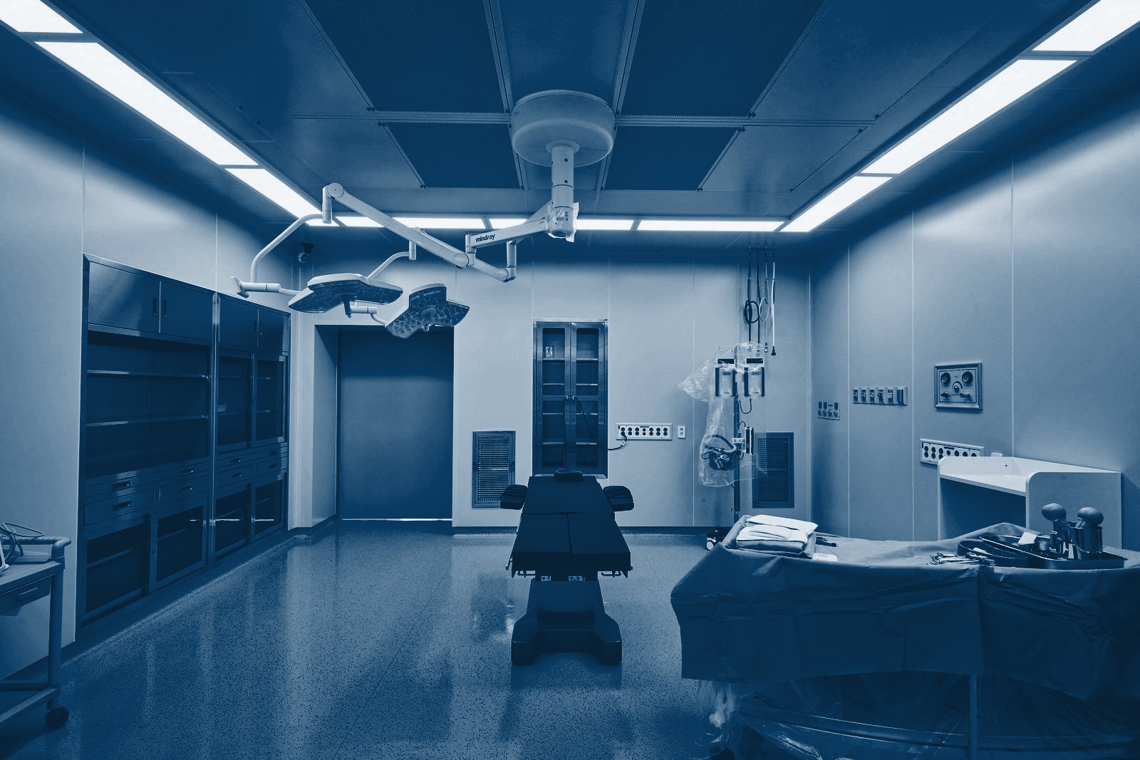 Empty operating theatre